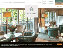 Tablet Screenshot of hotelpienzenau.com